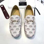  GUCCI高等代買 男士2018HK專柜同步發(fā)售。意大利進(jìn)口牛皮+真皮內(nèi)里 鞋底：原廠特供原版底 獨(dú)家活動(dòng)成型底超級(jí)舒適 原廠跟單貨 高品質(zhì) 細(xì)節(jié)決定品質(zhì)38-45