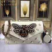 GUCCI古奇 專柜品質 采用進口牛皮 原廠五金！精致做工 獨家實物拍照 質量如圖可見 款號：453778尺寸：25*16*4