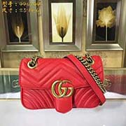 小號GUCCI古奇 專柜品質(zhì) 采用進口牛皮 原廠五金！精致做工 獨家實物拍照 質(zhì)量如圖可見 款號：446744尺寸：23*14*6