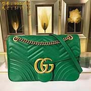 大號GUCCI古奇 專柜品質 采用進口牛皮 原廠五金！精致做工 獨家實物拍照 質量如圖可見 款號：443496尺寸：31*19*7