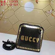 GUCCI古奇 專柜品質(zhì) 采用進口牛皮 原廠五金！精致做工 獨家實物拍照 質(zhì)量如圖可見 款號：511188尺寸：寬18*高18*側(cè)寬8顏色：黑色