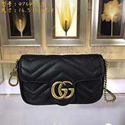 GUCCI古奇 專柜品質 采用進口牛皮 原廠五金！精致做工 獨家實物拍照 質量如圖可見 款號：476433尺寸：16.5*10.2*5.1