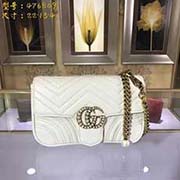 GUCCI古奇 專柜品質(zhì) 采用進(jìn)口牛皮 原廠五金！精致做工 獨(dú)家實(shí)物拍照 質(zhì)量如圖可見(jiàn) 款號(hào)：476809尺寸：22*13*4