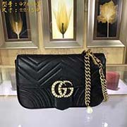 GUCCI古奇 專柜品質 采用進口牛皮 原廠五金！精致做工 獨家實物拍照 質量如圖可見 款號：476809尺寸：22*13*4