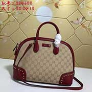 GUCCI古奇 專(zhuān)柜品質(zhì) 采用進(jìn)口牛皮 原廠五金！精致做工 獨(dú)家實(shí)物拍照 質(zhì)量如圖可見(jiàn) 款號(hào)：384688尺寸：32*24*13顏色：棗紅