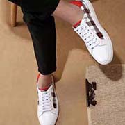 巴寶莉新款～男士休閑鞋 全新米蘭時裝時尚的設