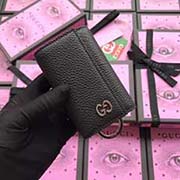 GUCCI古奇 不管是用料 做工 logo 鋼印 編碼 走線 每一個(gè)細(xì)節(jié)都將古奇的精彩內(nèi)涵表現(xiàn)得淋漓盡致 質(zhì)量保證 售后無擔(dān)憂 原廠材料！實(shí)物拍攝 質(zhì)量如圖可見 型號(hào)：473924尺寸：7*11