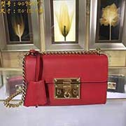 GUCCI古奇 專柜品質 采用進口牛皮 原廠五金！精致做工 獨家實物拍照 質量如圖可見 款號：409487尺寸：20*12.5*8