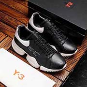 Y-3 Y3男鞋高等 山本耀司新力作:鞋面采用意大利頭層牛皮 時尚新潮 舒適透氣豬里 原板橡膠大底 與官方的質量相比1:1復刻 !打造時尚個性襯托你的與眾不同!潮男畢備 碼數:38-44 兩色可選