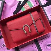 GUCCI古奇 不管是用料 做工 logo 鋼印 編碼 走線 每一個細節都將古奇的精彩內涵表現得淋漓盡致 質量保證 售后無擔憂 原廠材料！實物拍攝 質量如圖可見 型號：401231尺寸：20*13*6