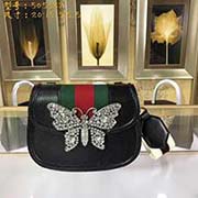 GUCCI古奇 專柜品質 采用進口牛皮 原廠五金！精致做工 獨家實物拍照 質量如圖可見 款號：505387尺寸：20*15.5*5.5