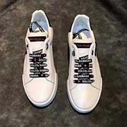 2018春秋新款DG新官網(wǎng)同 品質(zhì) 頭層進(jìn)口牛面 內(nèi)里柔軟羊皮 論材料做工完勝市場所有版本 高品質(zhì)出貨 實(shí)物l拍攝 織帶DGLOGO凸顯獨(dú)特魅力 鞋帶也是原版定制 經(jīng)典系帶款鞋 上腳十分舒適 38