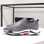  古奇GUCCI官網新款休閑運動鞋 潮款時尚男鞋 版型簡潔大氣 面料原版1::1進口織布 官網指定橡膠發泡耐磨休閑大底 38-43碼