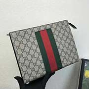 475316 古奇新款熱賣手包 配以GG面料和紅綠織帶精心搭配制作內(nèi)部空間充裕 高等意大利進口牛皮 古銀金屬 28x20x6.5cm 杏PVC深啡皮