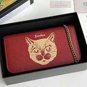 原單出品 貓頭印花新款mini包 能輕松容納plus手機 口紅 小卡包 521552紅色 18.5cmx10cmx4.5cmx