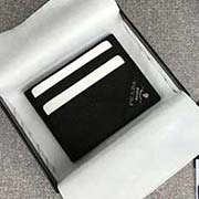 PRADA爆款男士卡包 專柜新款式 官網(wǎng)同步 2MC223 黑色邊角散字嘜 意大利高等原單十字紋牛皮質(zhì)感極好 長10cm高8cm