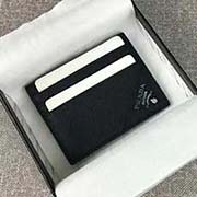 PRADA爆款男士卡包 專柜新款式 官網同步 2MC223 深藍邊角散字嘜 意大利高等原單十字紋牛皮質感極好 長10cm高8cm