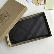 Burberry 柏寶利 原單出品 官方新配色大號拉鏈錢包 煙熏格子搭配進口粒面小牛皮 40564191淺灰格 21cmx12cmx3cm