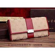 歐美大品牌錢夾 全皮壓花長款錢包 頭層牛皮圍鏈包 2