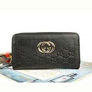 新款女包 長款錢包真牛皮壓花皮