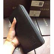 長款手拿包 全皮錢包 大品牌氣質(zhì)畢備 328318黑