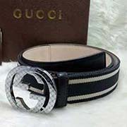古奇經典皮帶 gucci男女士通用款牛皮真皮腰帶G4107