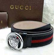新款gucci真品牛皮皮帶 古奇腰