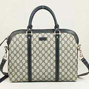 gucci 223675藍PVC女男包電腦包手