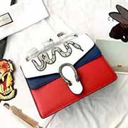 gucci酒神系列標(biāo)志性的雙虎頭