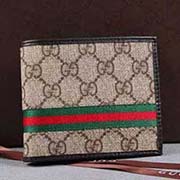 gucci 138073pvc 男士短款錢包 
