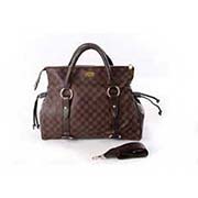 LV大品牌包包 棋盤包N95874 啡格