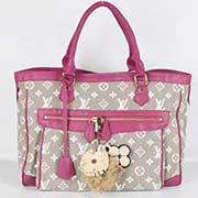 LV新潮流牛仔梅紅93793.2單肩包