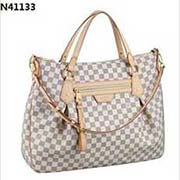 LV包包 大品牌新款N41133真皮白