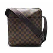 LV棋盤經典格紋新款時尚休閑包單肩斜跨包 格子風格N41135