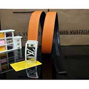 LV真皮腰帶牛皮男士韓版商務休閑