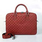 LV經(jīng)典男包N41248紅格 新款原