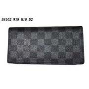 LV路易威登58102黑格錢包