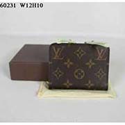 LV路易威登60231綠色經典老花錢包