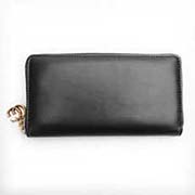 黑色全拉鏈古奇皮夾247028 guc
