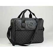 新款高等品質男包201851黑 古奇時尚男士休閑公文包 