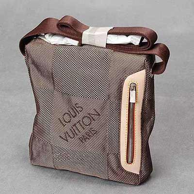 LV男包通勤包休閑包單肩包斜挎包帆布 LV包M93043