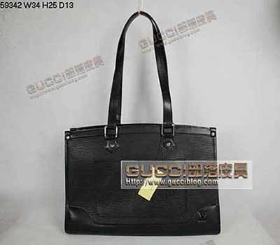 LV59342 時尚休閑 水波紋克色單肩包 lv女包