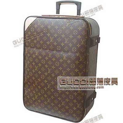 LV經(jīng)典老花定制旅行箱M23250