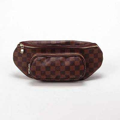 LV超酷休閑棋盤格紋紋N51172 腰包 LV包 棋盤包 淑女優雅包