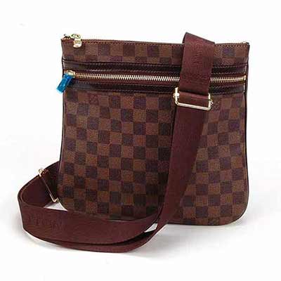 LV獨特拉鏈扁款典雅棋盤格N51111 斜挎包 LV包棋盤包 知名<a href=/tag/bag/mingpaibao.html target=_blank class=infotextkey>品牌包</a>包