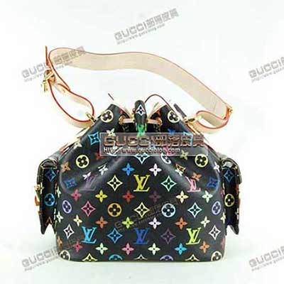 <a href=/lv-pinpai/ target=_blank class=infotextkey>lv包包</a>女包真皮變色三彩女包M42230 黑彩單肩包手提包 單肩包