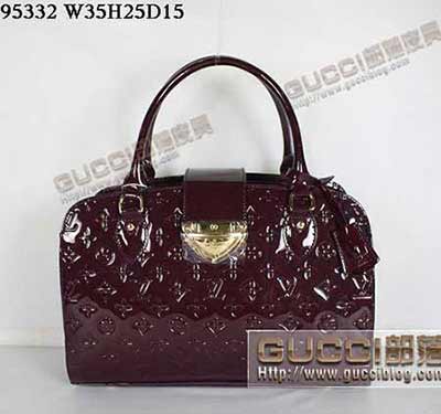 LV經(jīng)典時尚印花手提單肩包 LV95332紫色