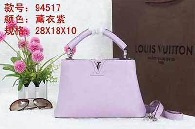 時(shí)尚真皮女包 歐美百搭全皮女包 單肩包牛皮包 94517薰衣紫