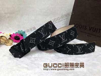 LV男式皮帶 男士真皮時尚腰帶潮牛皮L453