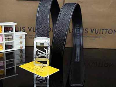 lv皮帶男士歐美名品真皮皮帶多少錢，